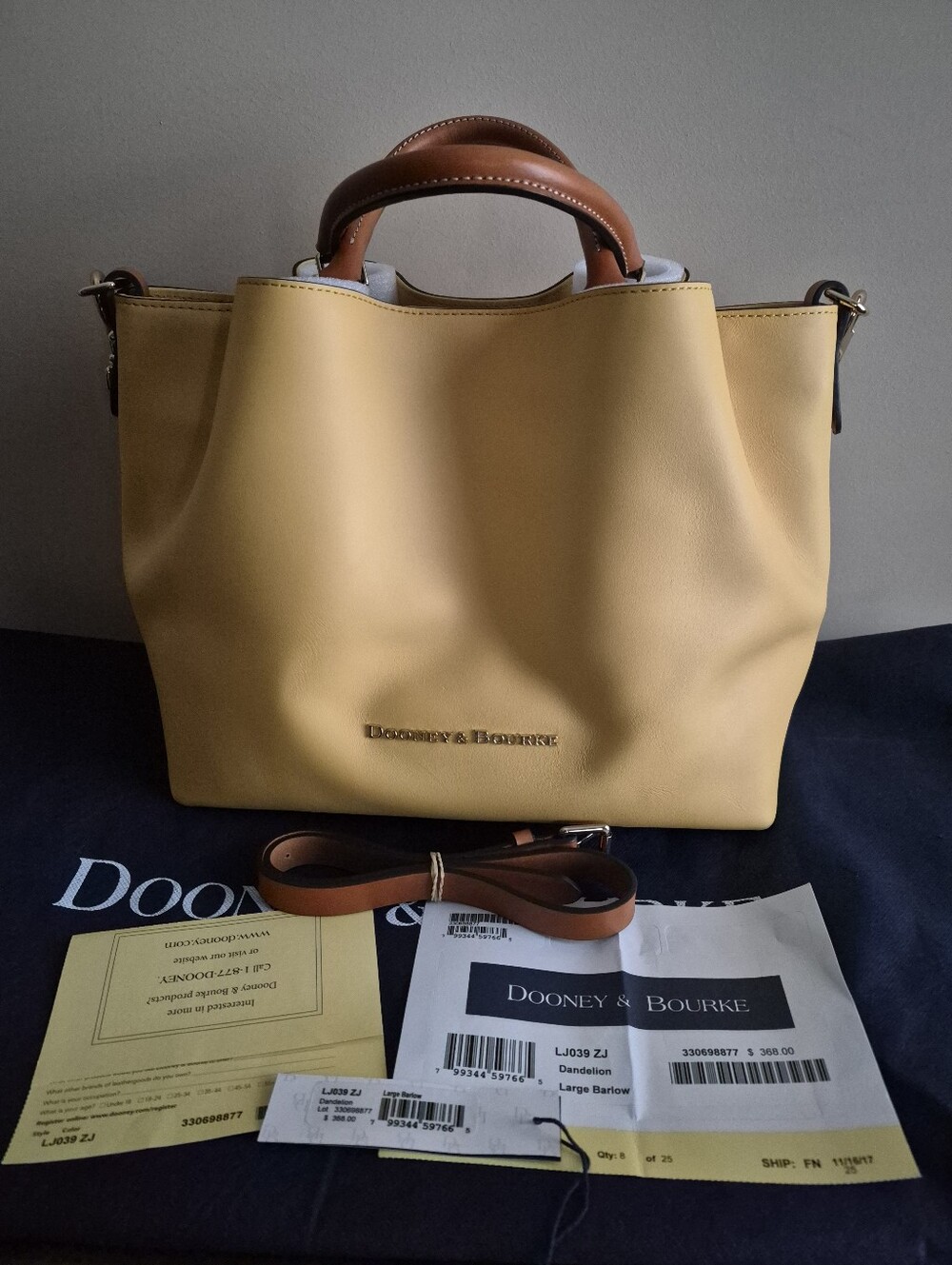Dooney & Bourke City Large Barlow